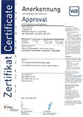 522-001 VdS Zertifikat